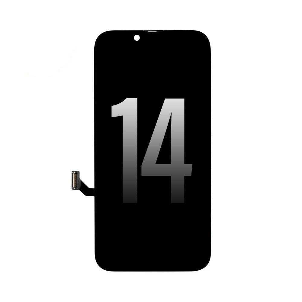 Yellow-OLED Assembly for iPhone 14 Screen Replacement (Brand new screen disassemble from brand new phone) Yellow-OLED Assembly for iPhone 14 Screen Replacement (Brand new screen disassemble from brand new phone)